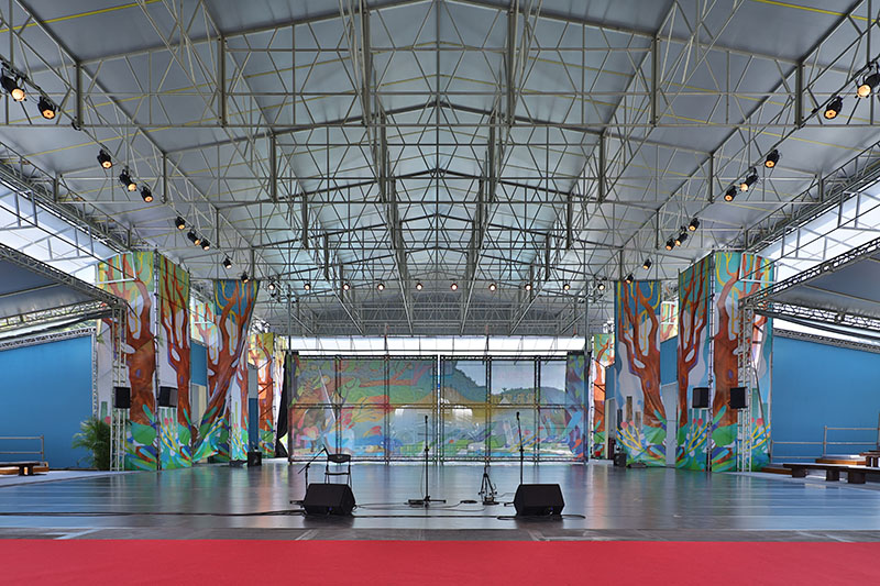 宜蘭綠色博覽會15大夢想主題會館 夢想騎士-舞台