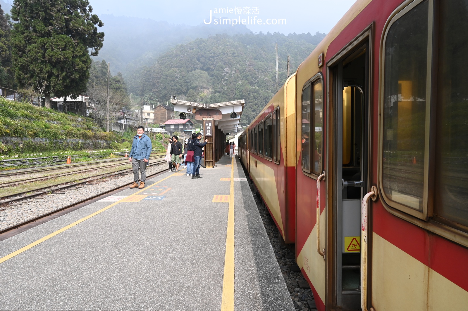 嘉義阿里山小火車，前進秘境車站、世界文化遺產鐵道「獨立山」 阿里山森林小火車