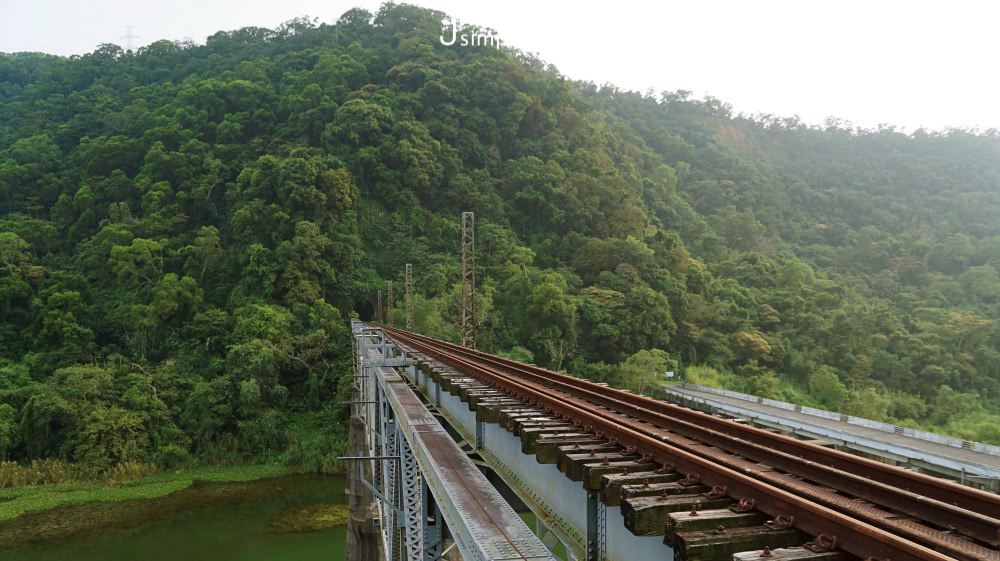 苗栗三義鄉「舊山線鐵道自行車 C路線」 內社川鐵橋