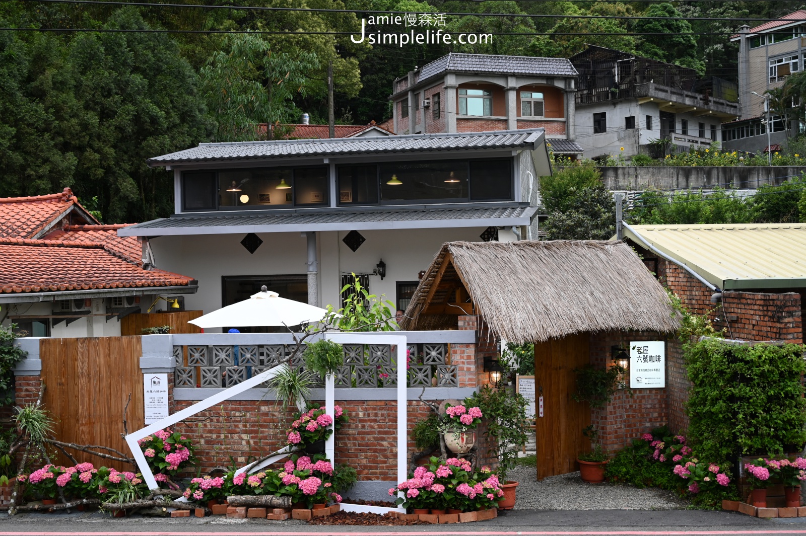 苗栗南庄花園喝咖啡也體驗手作 老屋六號咖啡