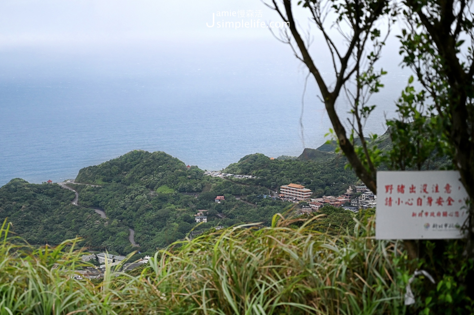 瑞雙公路102縣道風景 樹梅坪景觀台