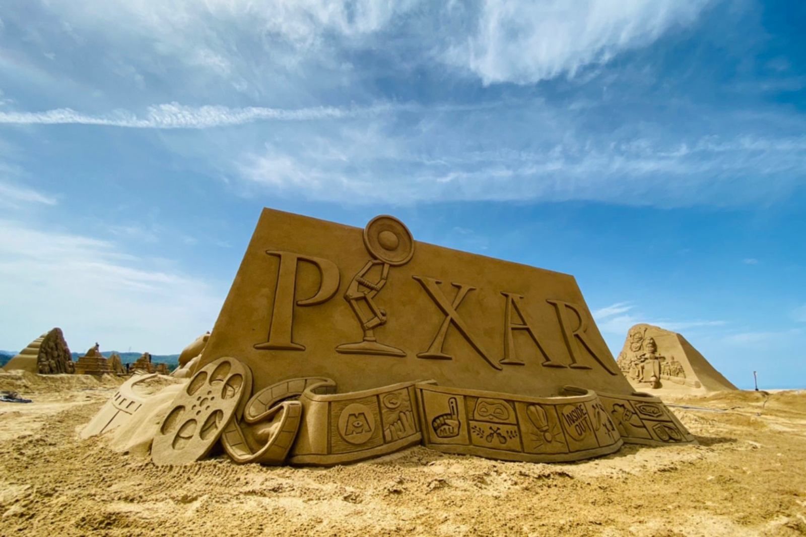 福隆國際沙雕藝術季重溫皮克斯經典