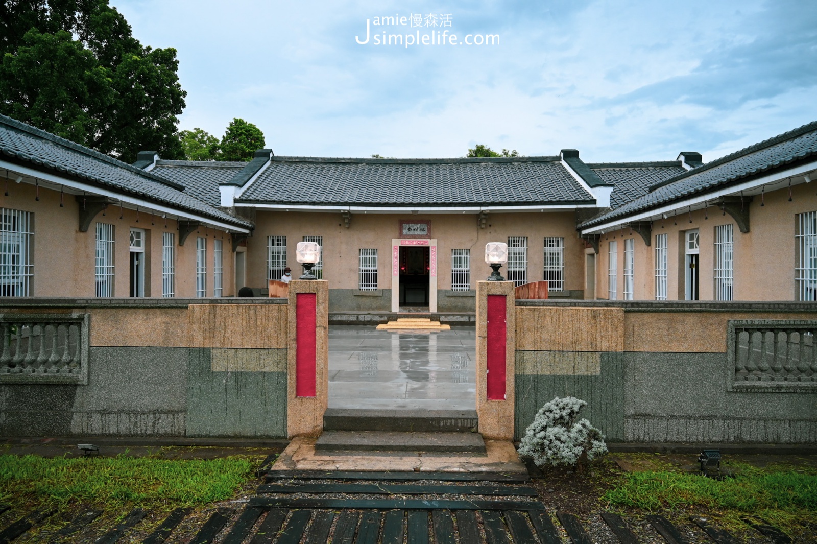 聽導覽認識國本農場 閩日三合院