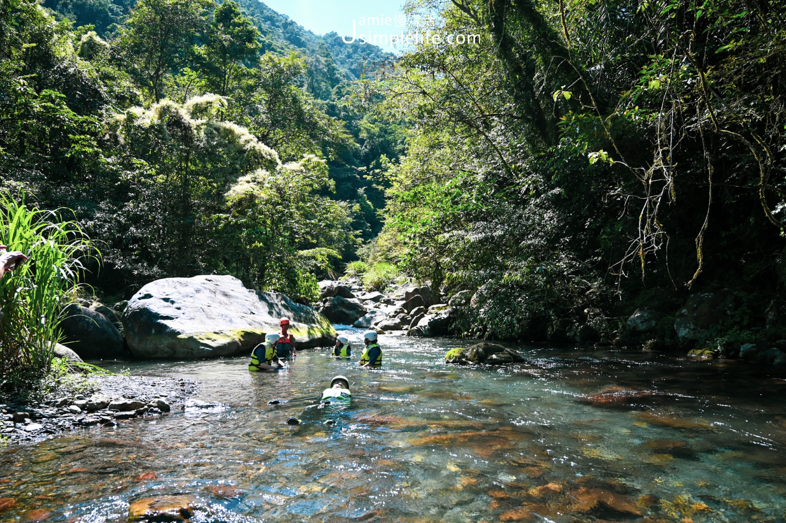 宜蘭松羅國家步道體驗溯溪