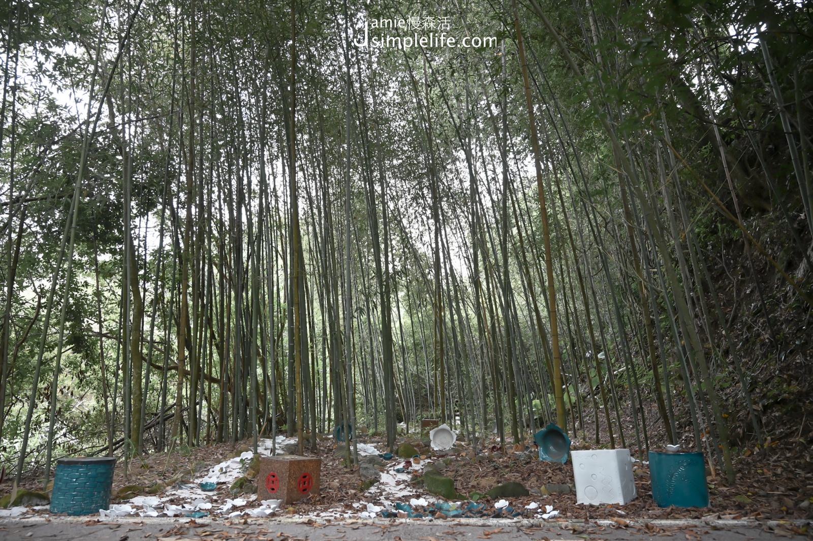 苗栗大湖鄉 大窩穿龍圳地景藝術 奉茶惜福