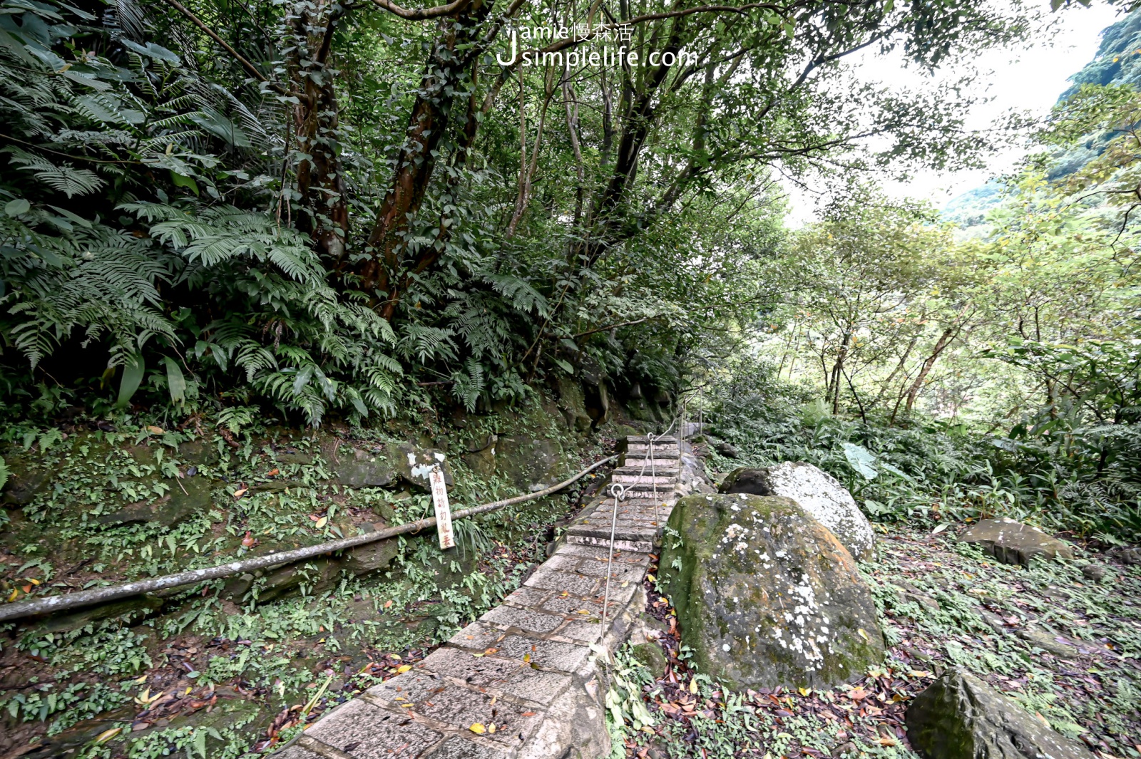 新北汐止姜子寮絕壁步道