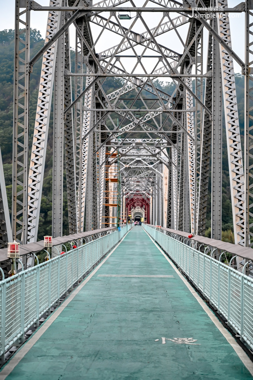 台中后里鐵馬道 花樑鋼橋