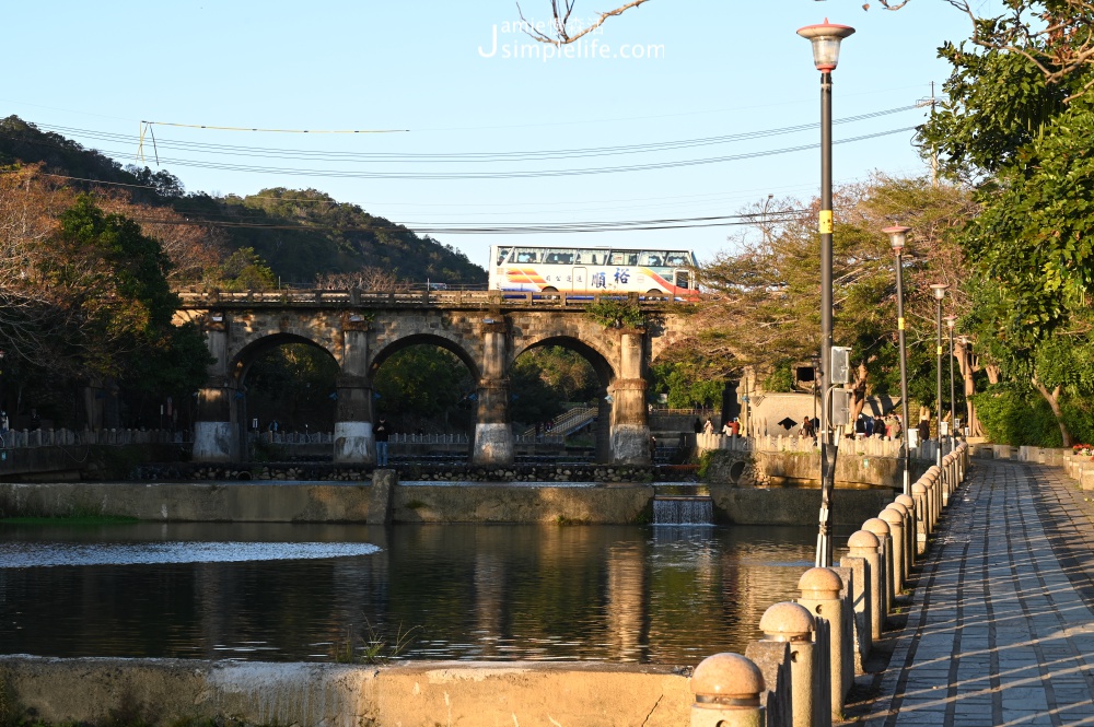 新竹關西鎮 牛欄河親水公園與東安古橋