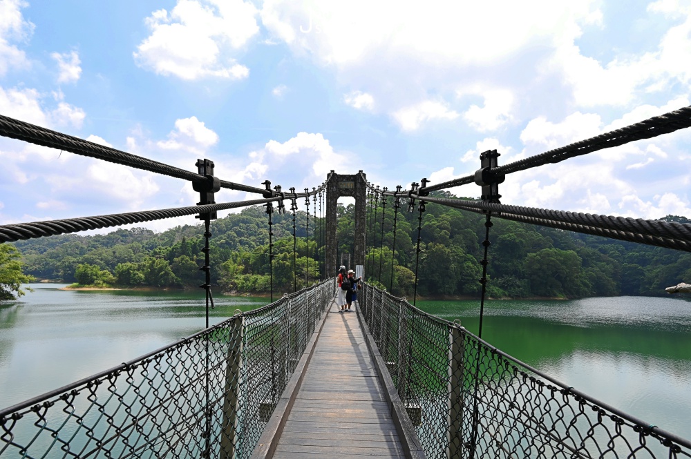 新竹寶山水庫吊橋