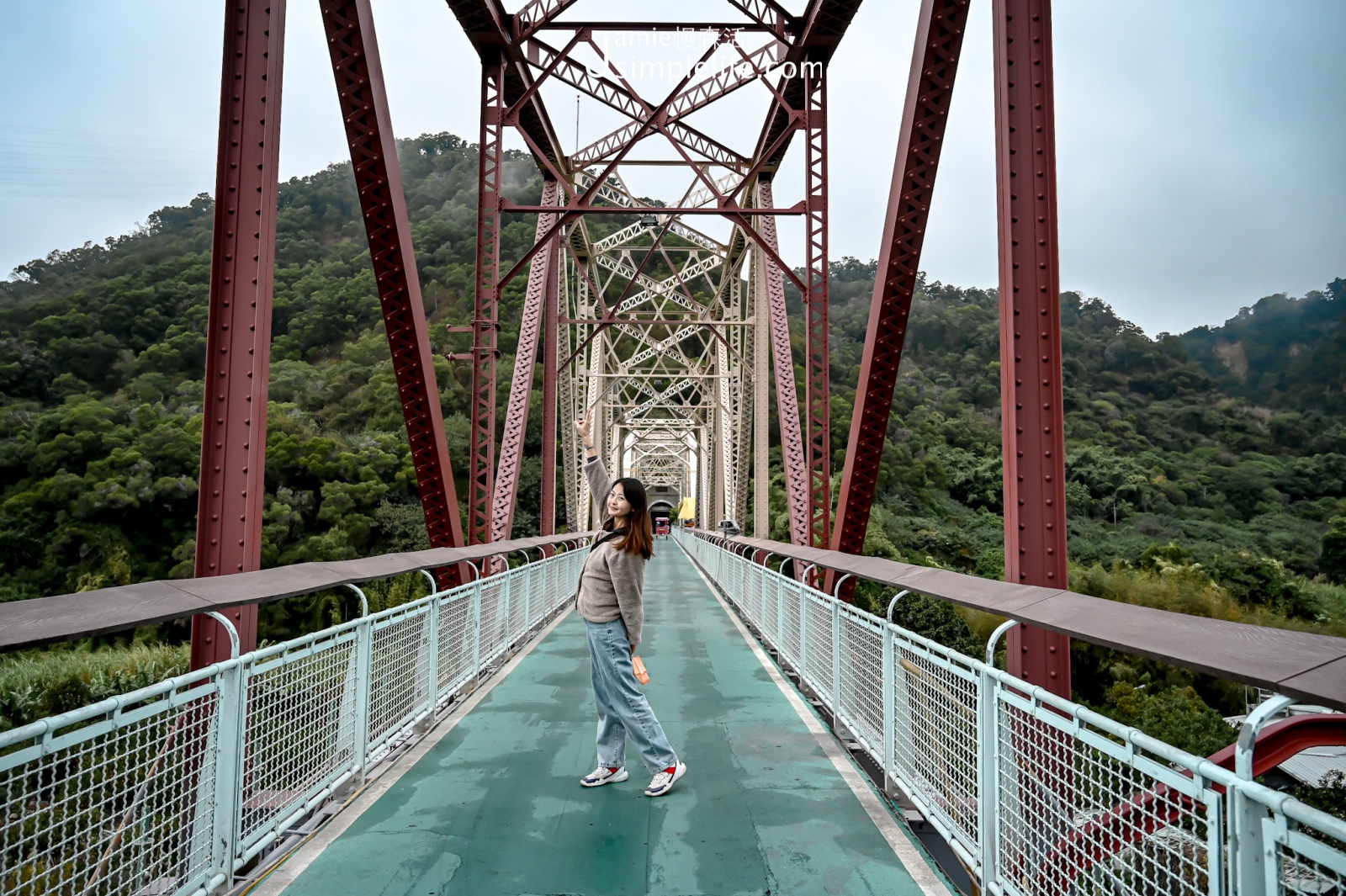 台中后豐鐵馬道 花樑鋼橋