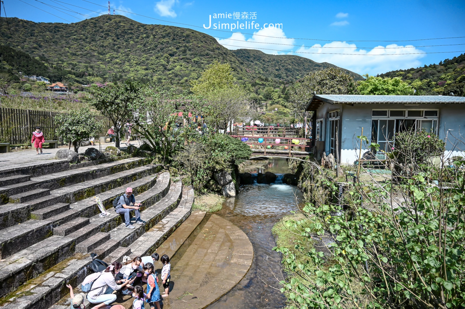 台北陽明山竹子湖賞花步道