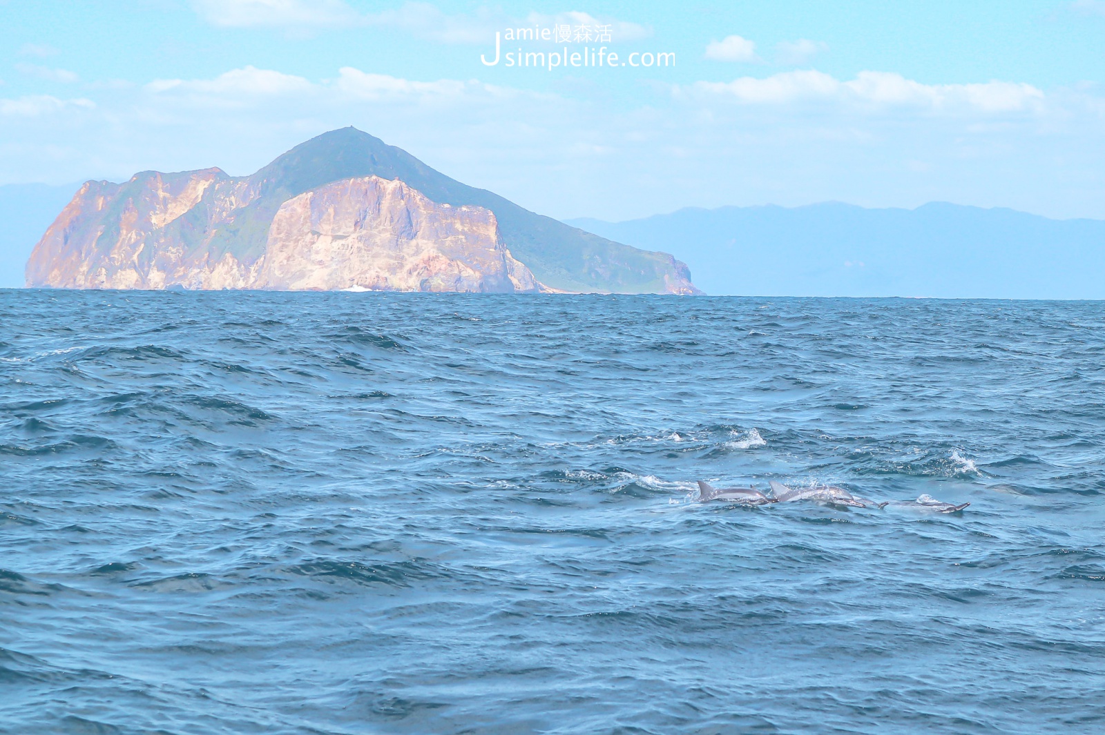 宜蘭龜山島賞鯨 繞島