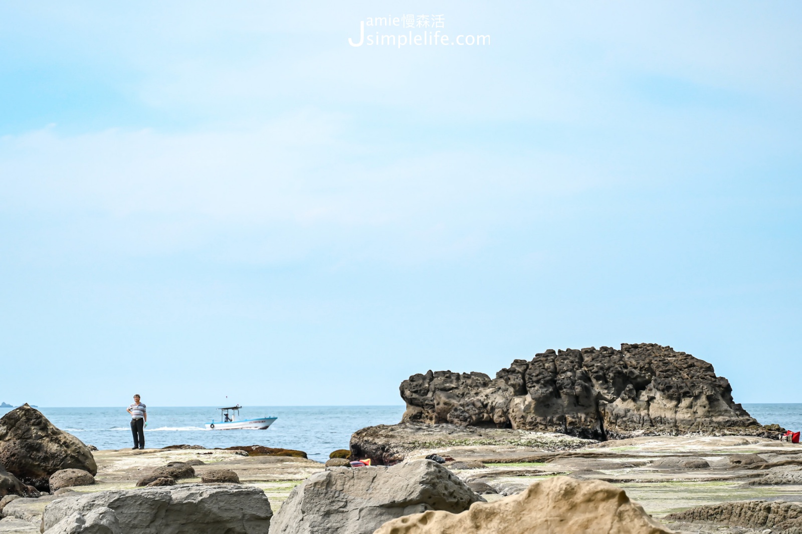 基隆大坪海岸！漫步海蝕平台欣賞絕美海景、綠生態