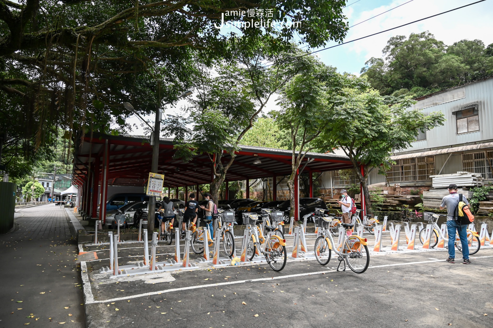 新北牡丹車站微笑單車租借站