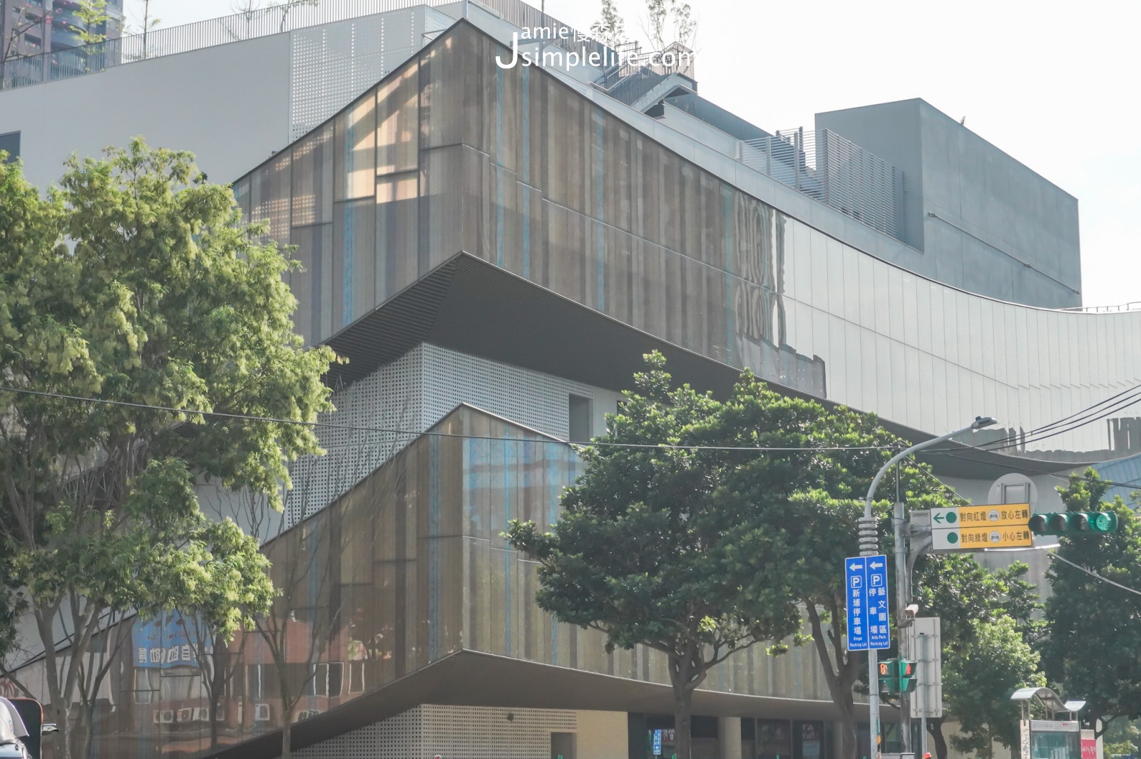 桃園市立圖書館新建總館外觀