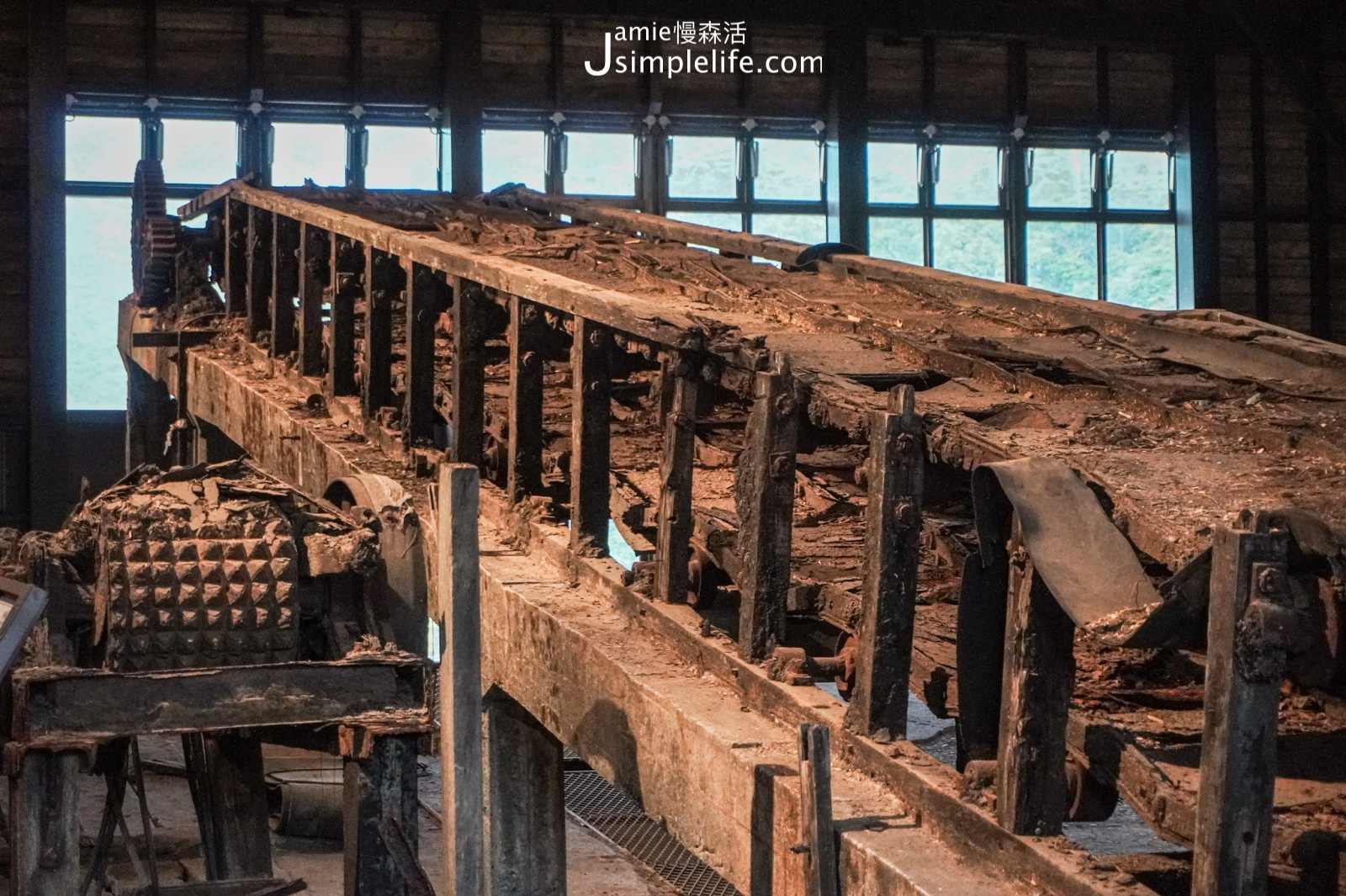 新北猴硐瑞三整煤廠 現存大型機器遺跡