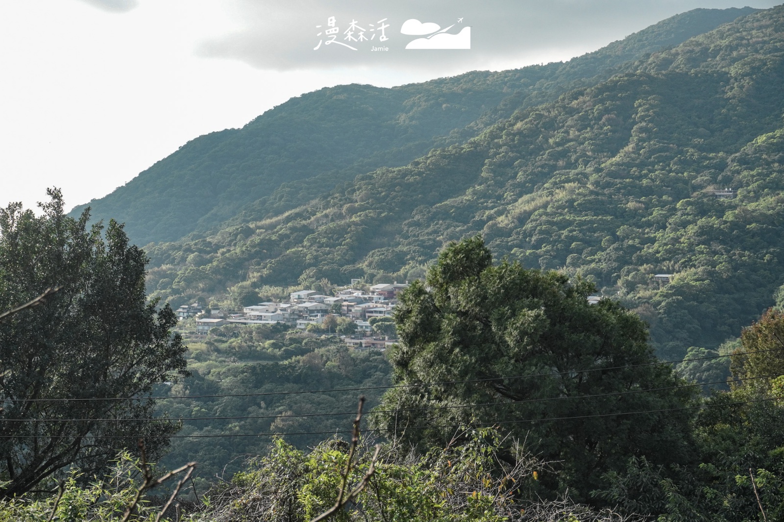 台北陽明山 山間景色