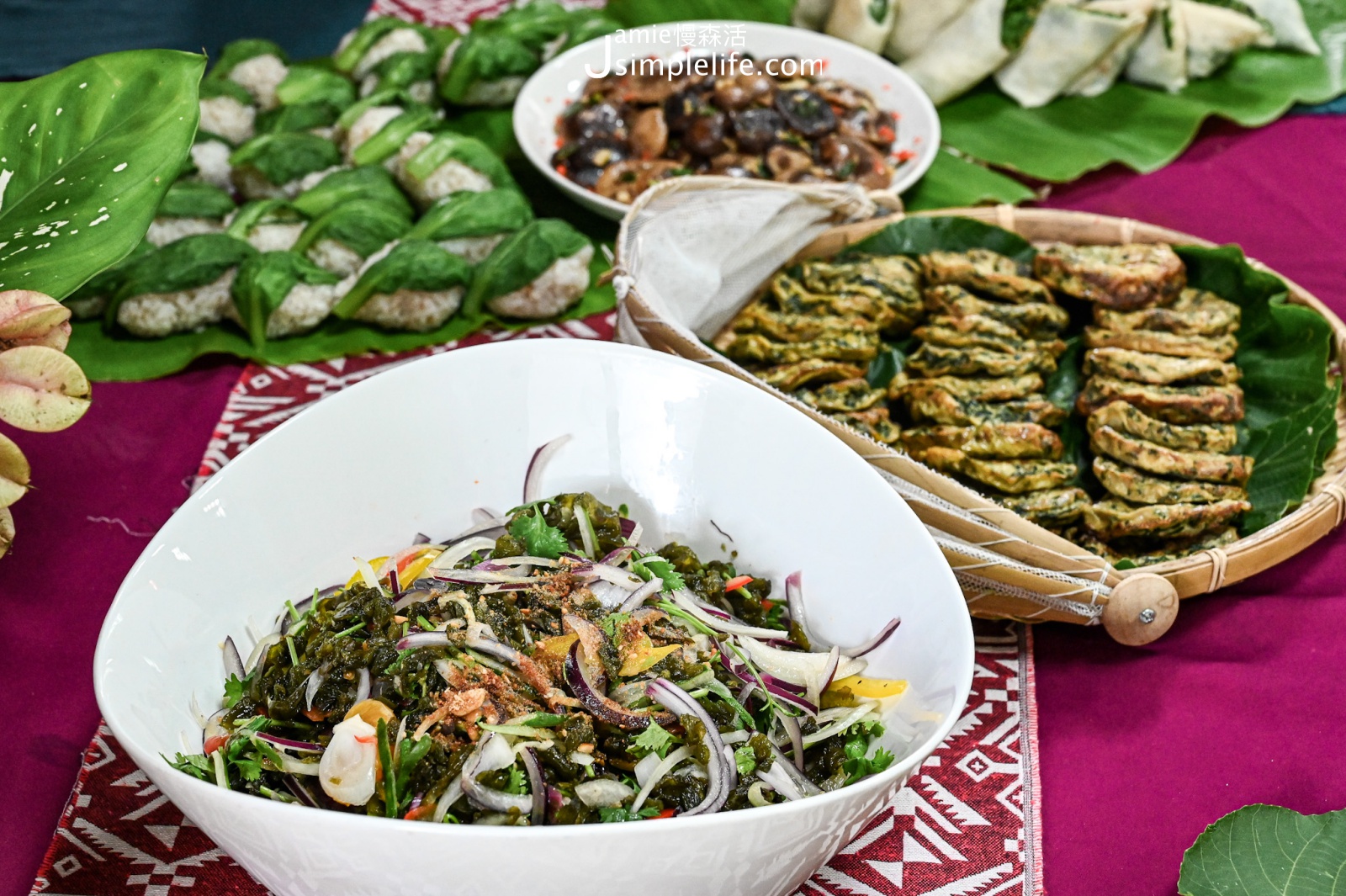 屏東恆春鎮 牡丹鄉 高士社區發展協會 在地風味料理「涼拌野生雨來菇」
