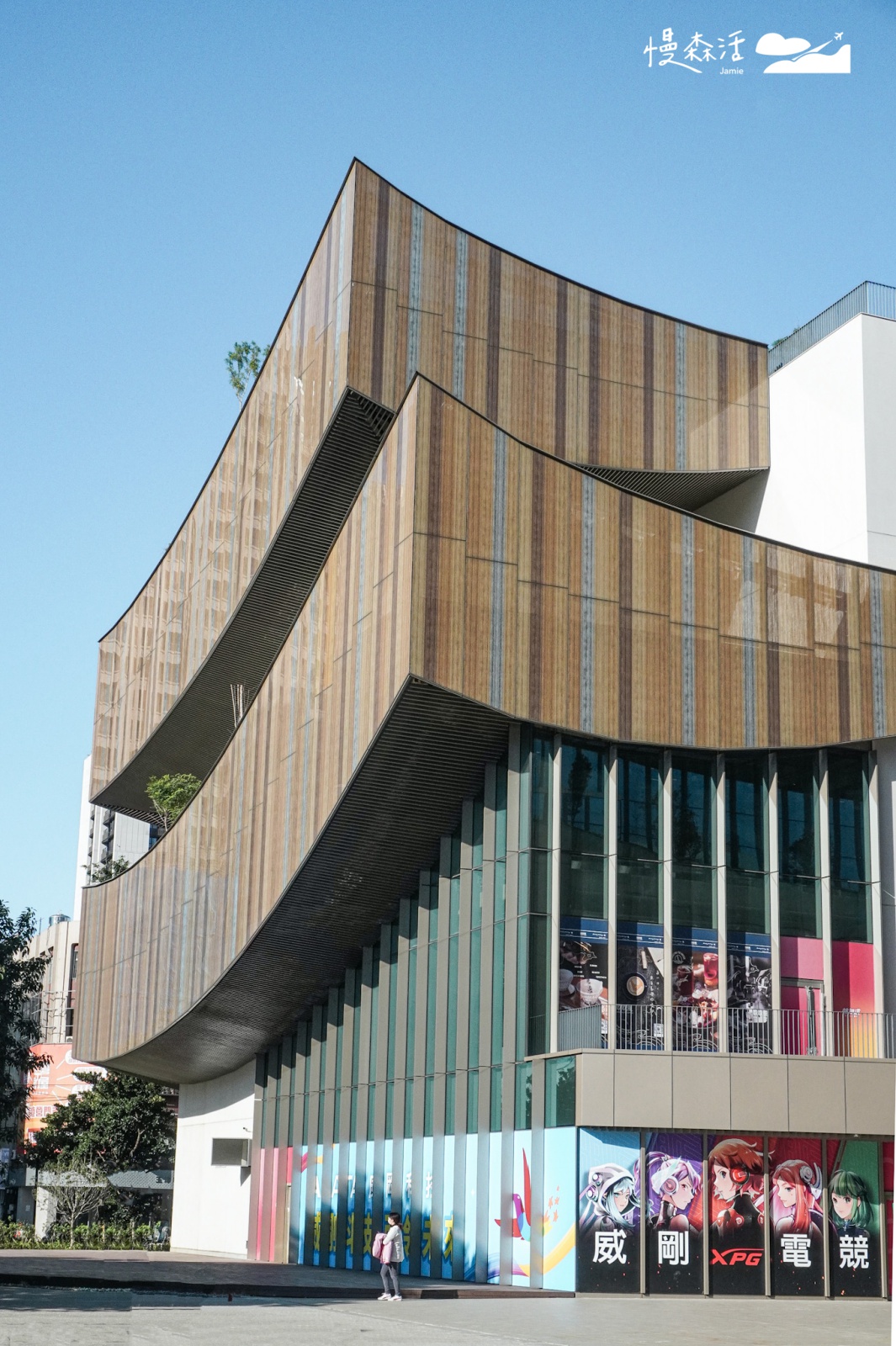 桃園市立圖書館新總館外觀