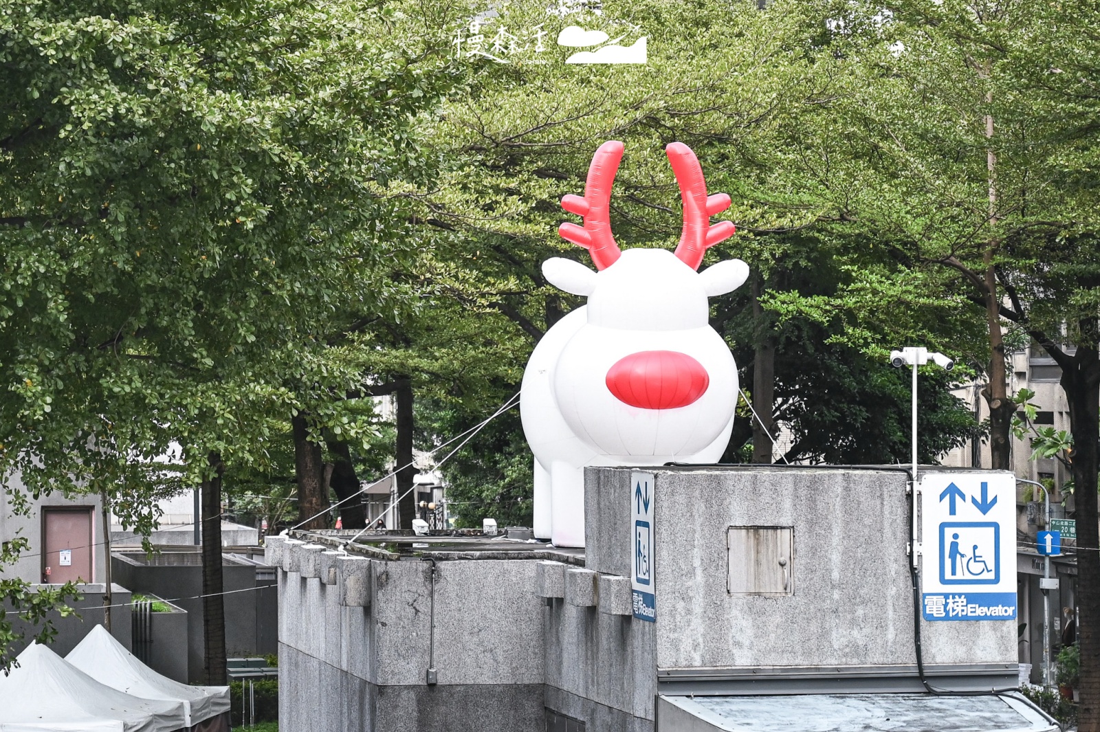 2022繽紛耶誕玩台北 中山站線形公園 北歐耶誕造景