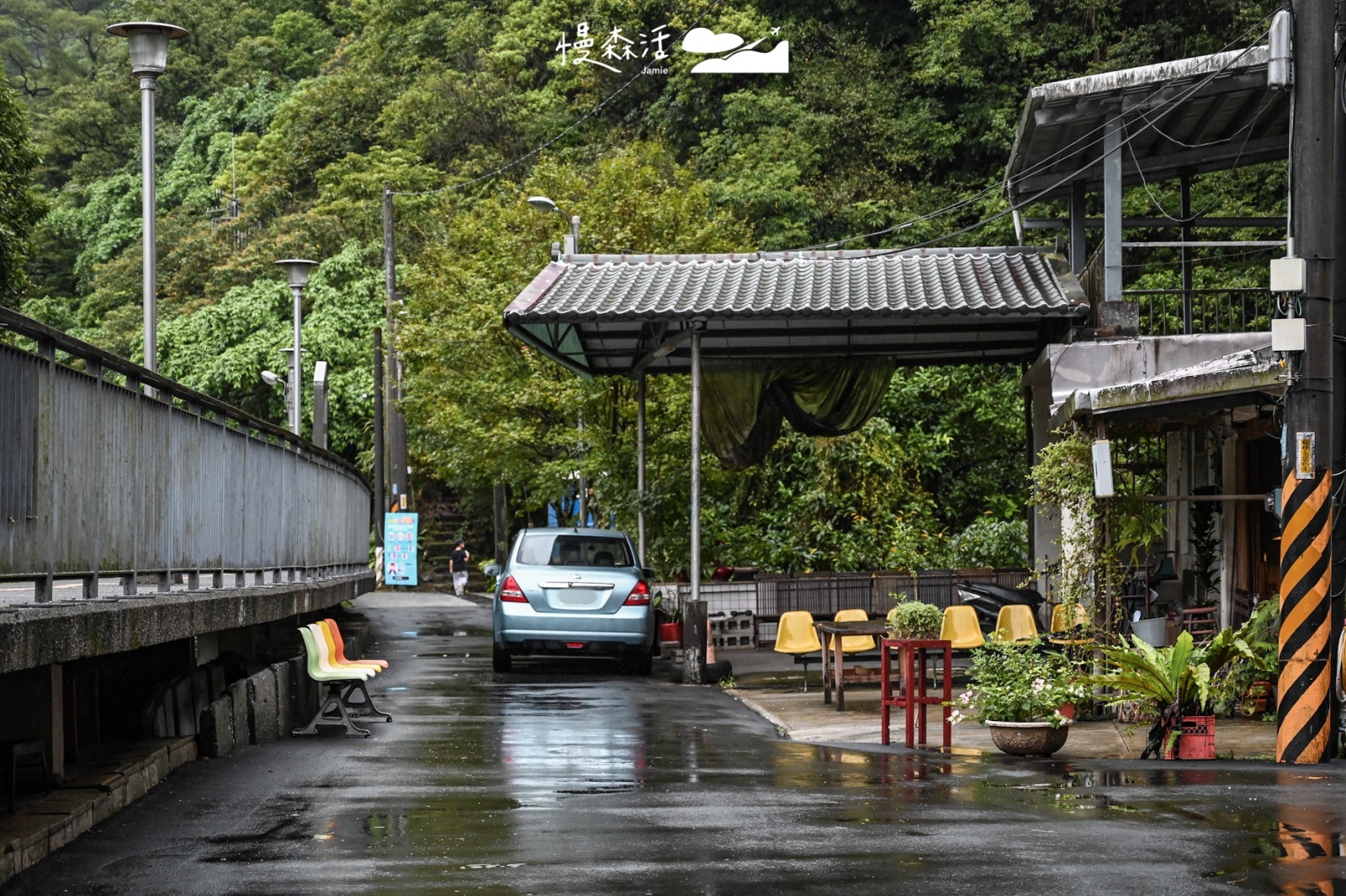 新北市平溪區 與路 Yu Lu Café 咖啡館戶外座位