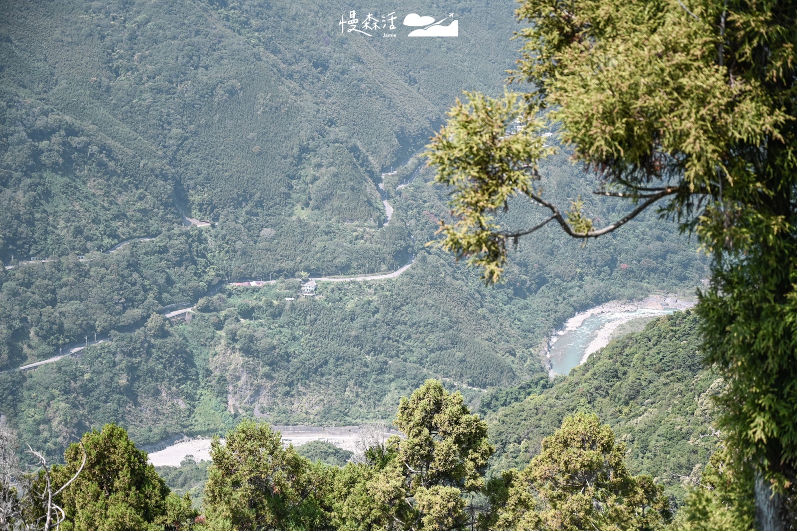 桃園復興區 拉拉山國家森林遊樂區景觀