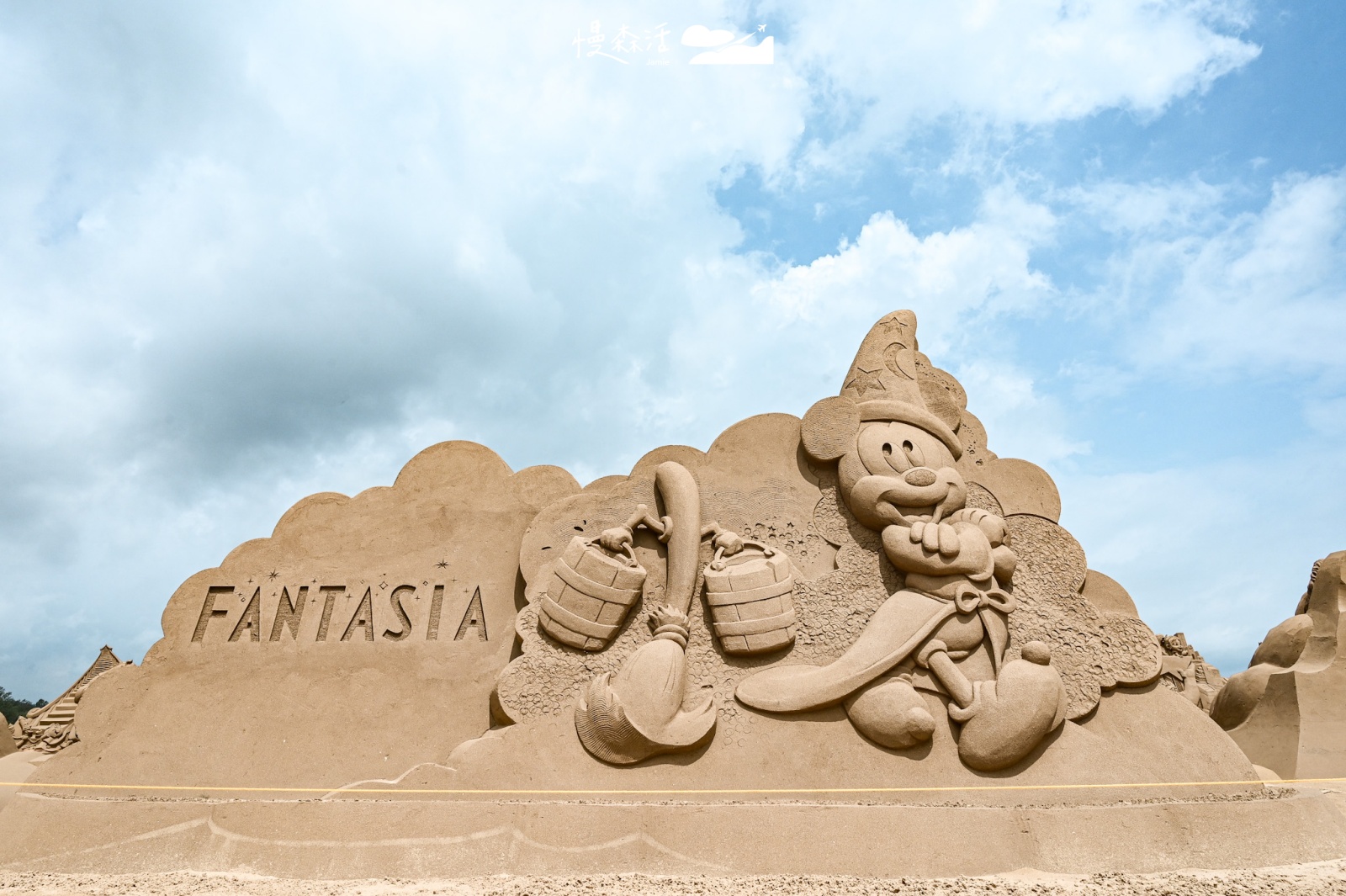 新北市福隆沙灘 2023福隆國際沙雕藝術季 迪士尼作品