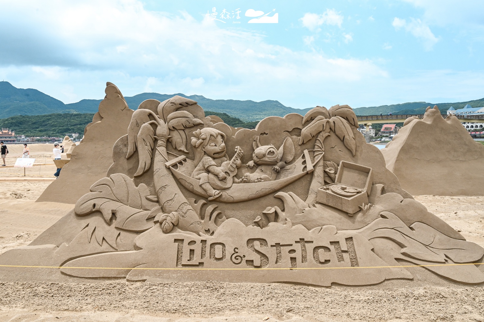 新北市福隆沙灘 2023福隆國際沙雕藝術季 迪士尼「星際寶貝」作品