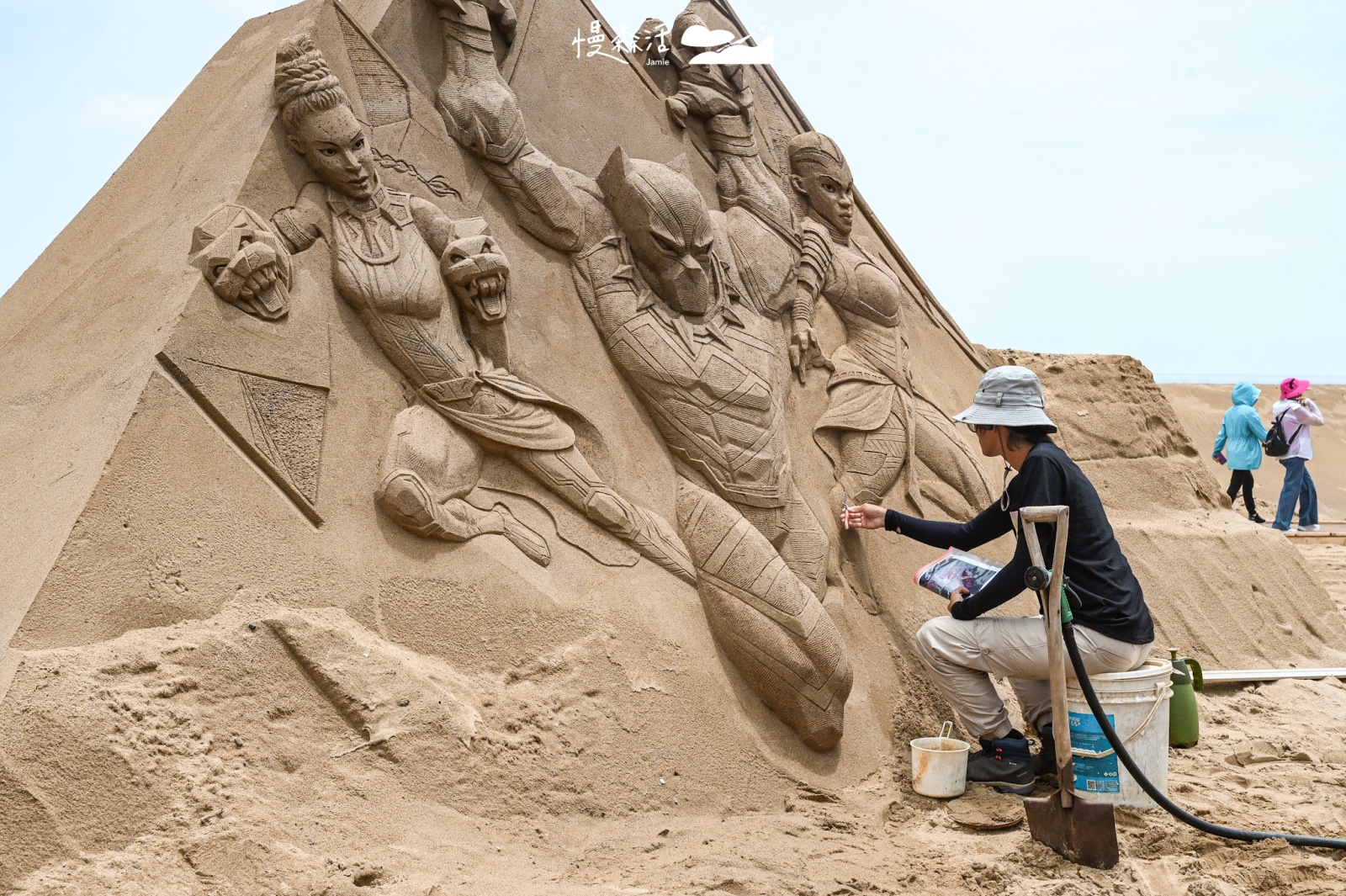 新北市福隆沙灘 2023福隆國際沙雕藝術季 迪士尼「MARVEL」系列作品