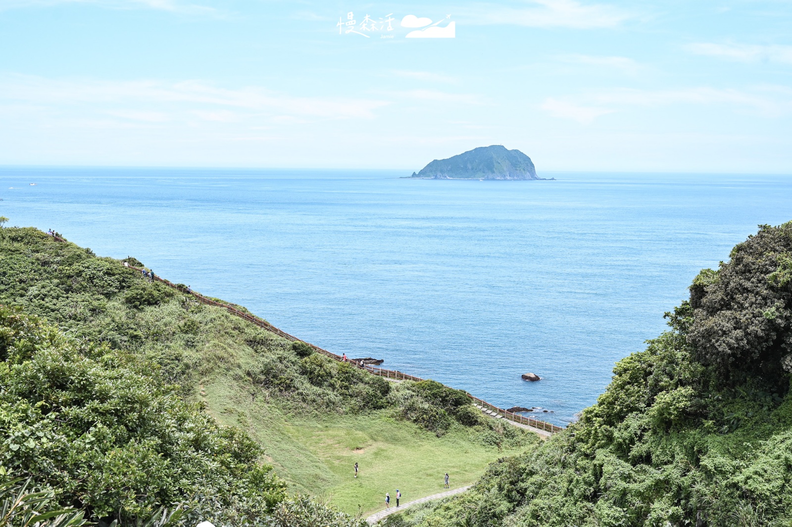 基隆望幽谷（忘憂谷）步道壯闊海景與基隆嶼