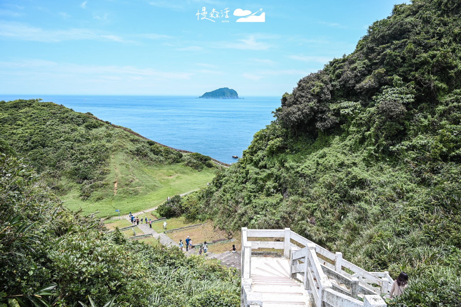 基隆望幽谷（忘憂谷）步道壯闊海景與基隆嶼