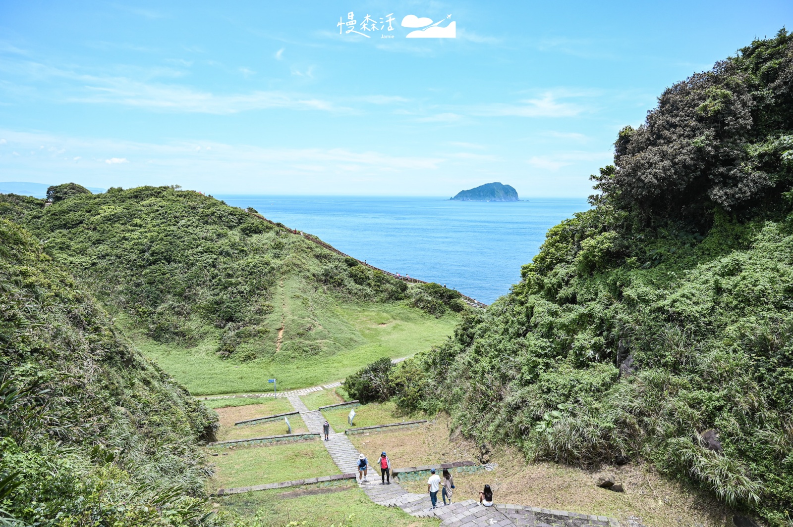 基隆望幽谷（忘憂谷）步道壯闊海景與基隆嶼