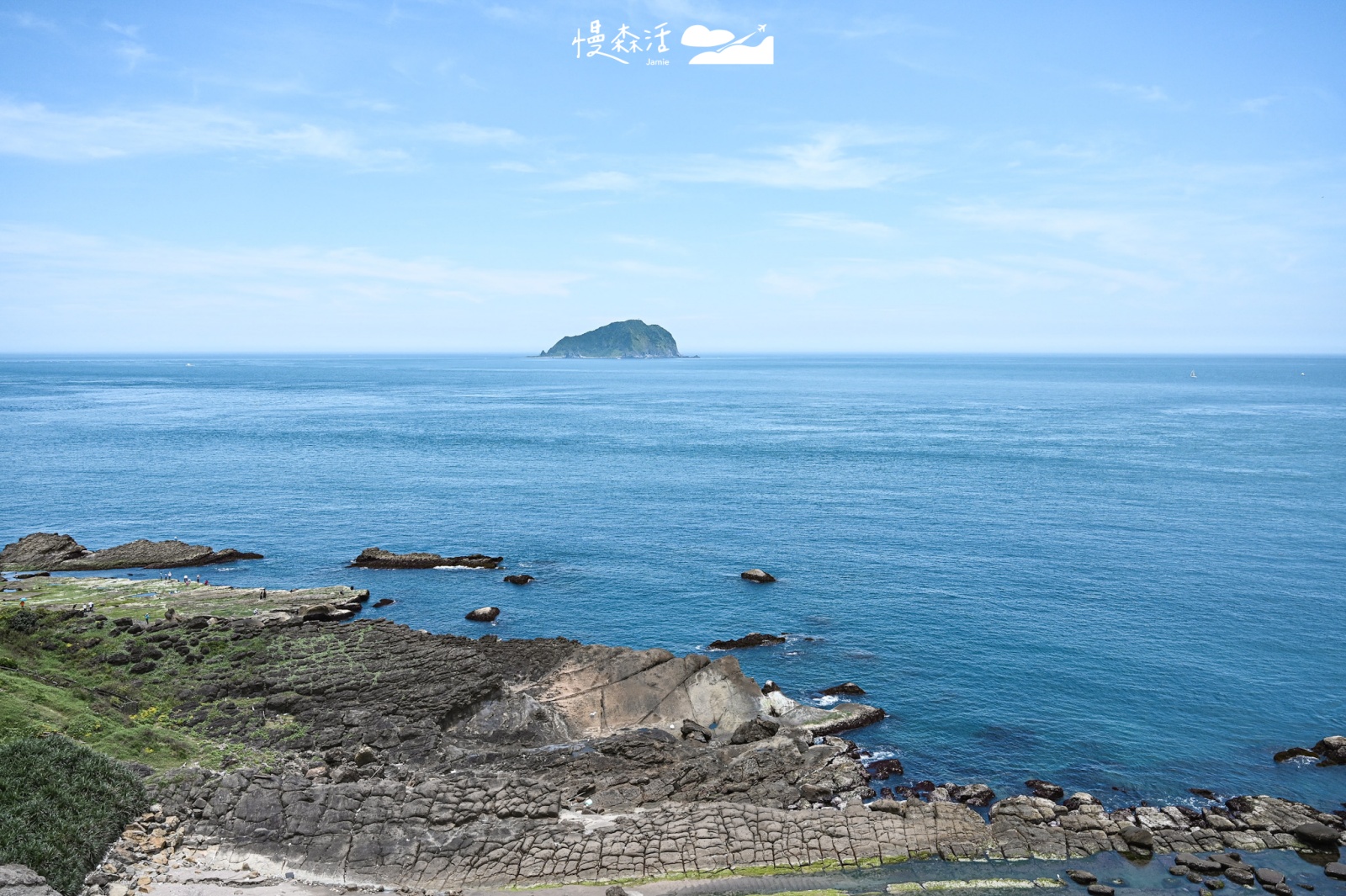 基隆望幽谷步道沿線海蝕地形 基隆嶼