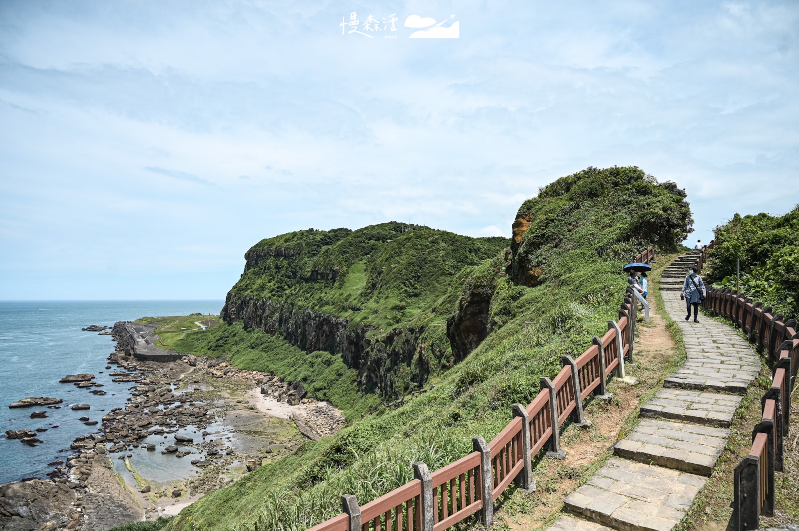 基隆望幽谷（忘憂谷）步道沿線海景