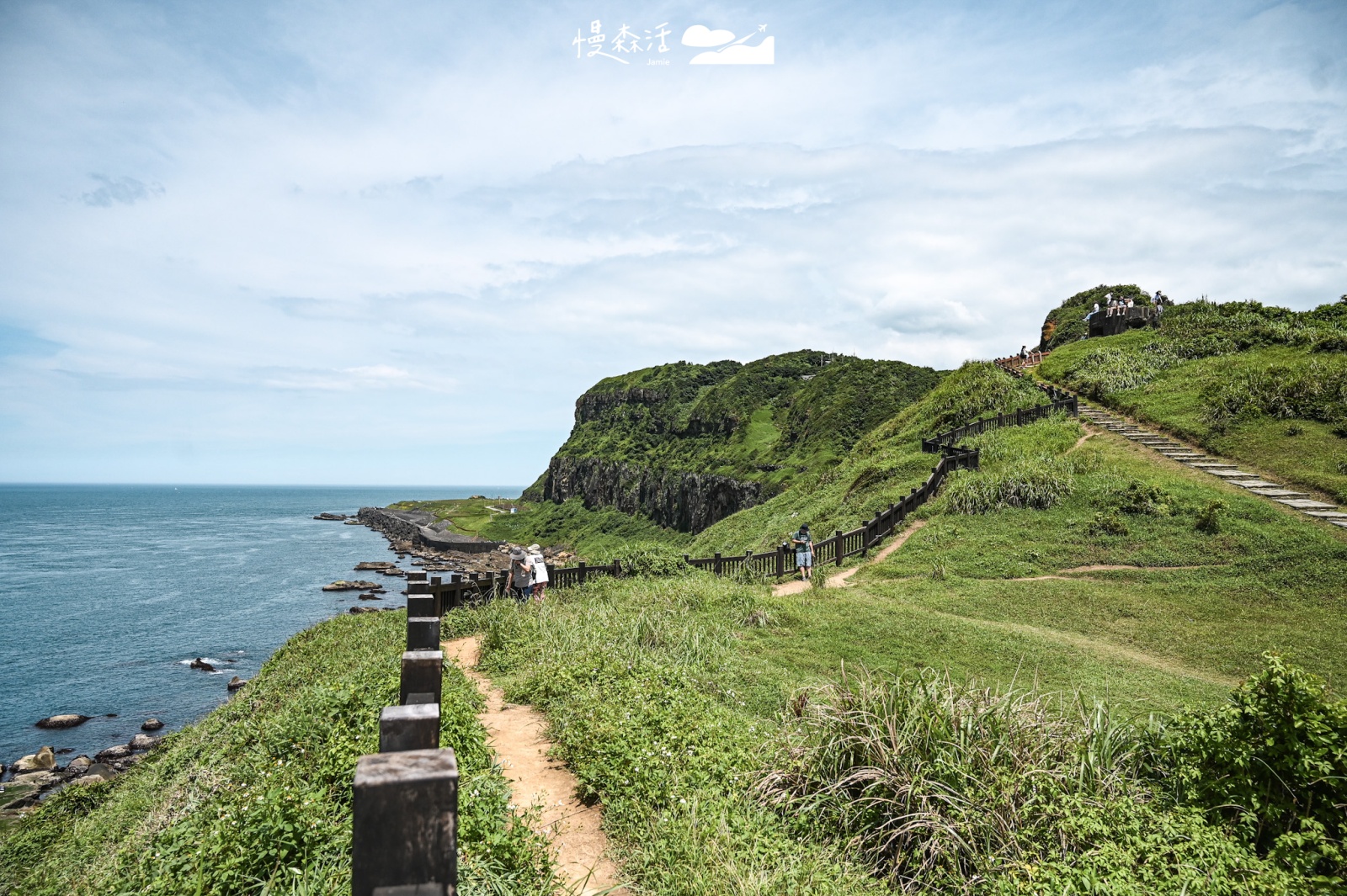 基隆望幽谷（忘憂谷）步道沿線海景與綠地