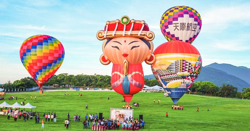 2023台東熱氣球嘉年華！媽祖造型熱氣球萌Q新亮相