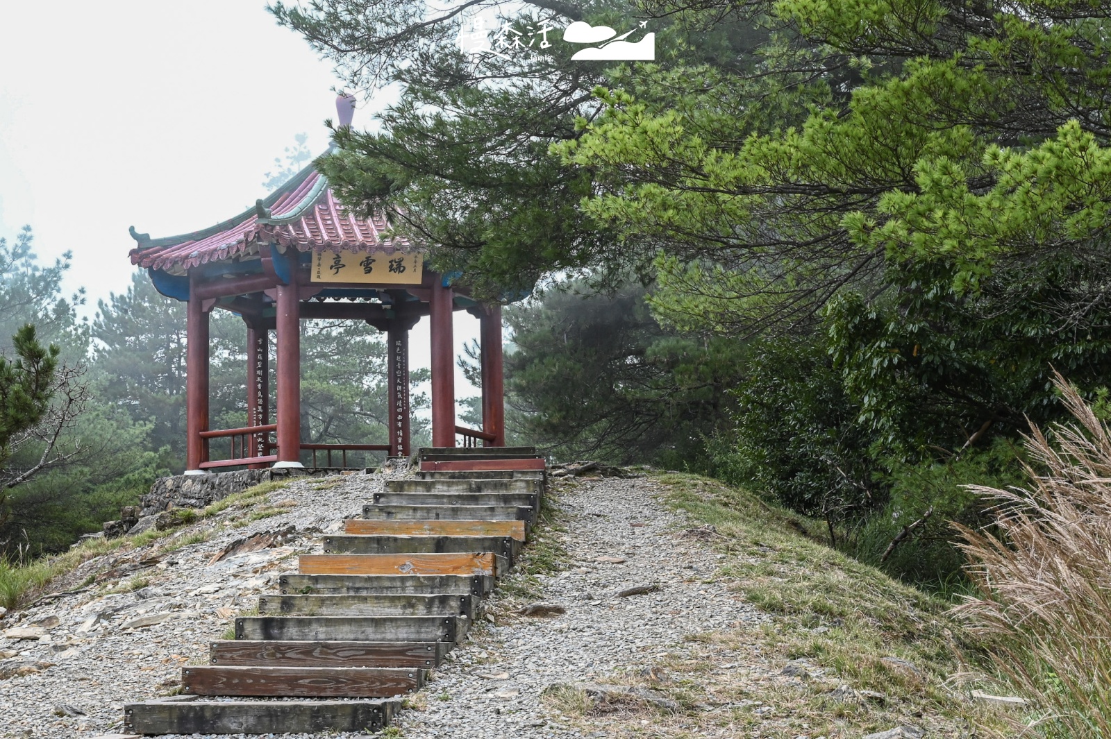 台中和平區 大雪山國家森林遊樂區 小雪山天池涼亭