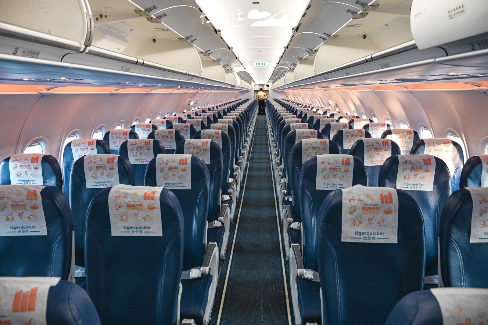 台灣虎航Tigerair Taiwan A320neo玩色新機 艙內空間
