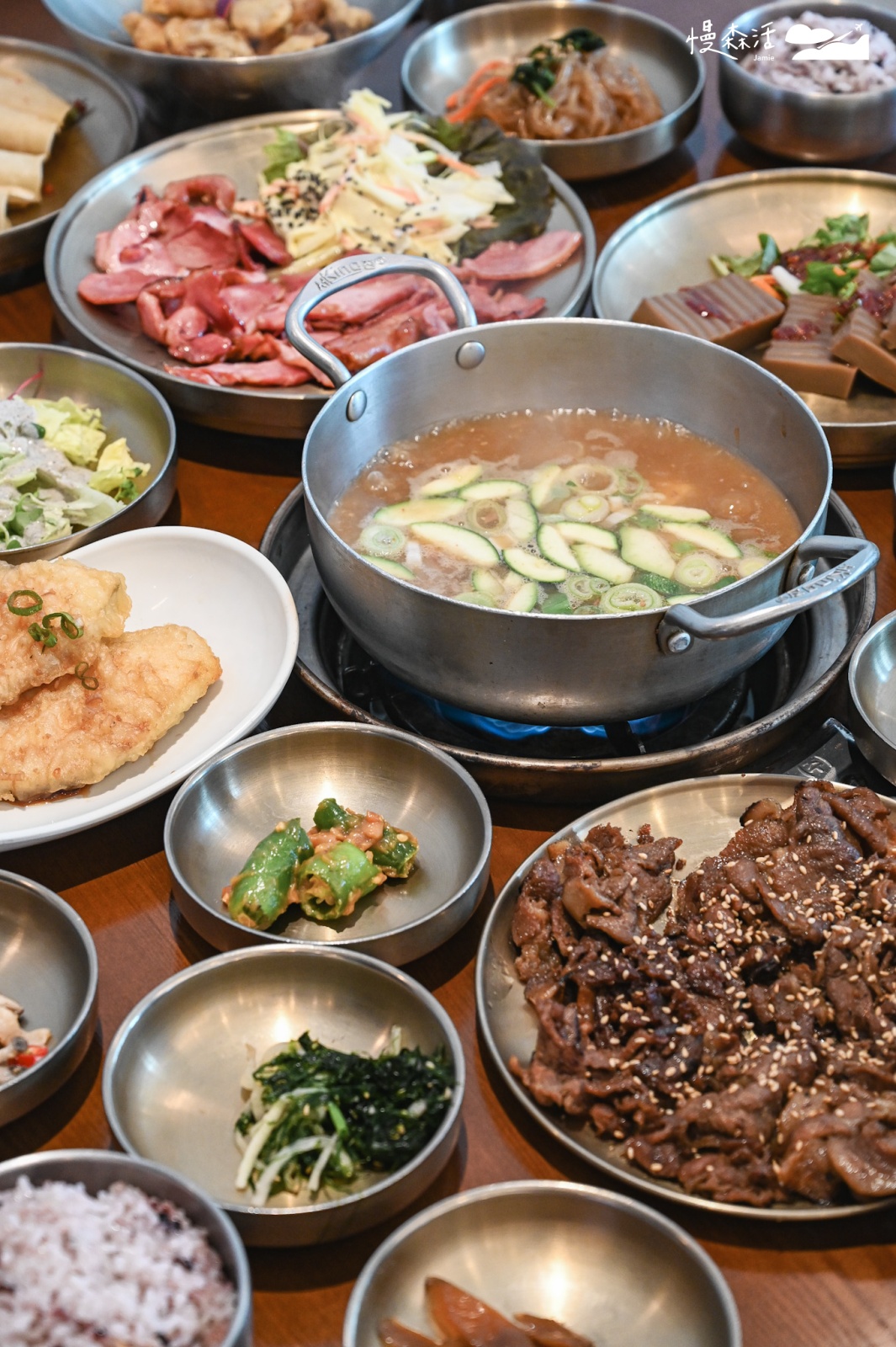 韓國釜山  풍원장 시골밥상집 - 한식餐廳