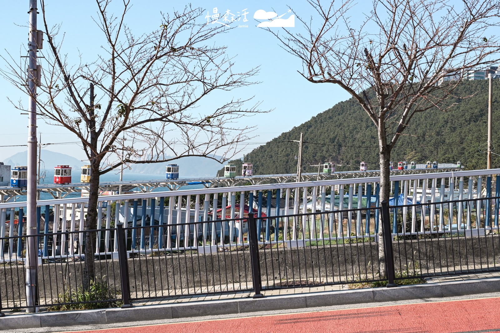 韓國釜山 海雲台藍線公園Blueline Park 天空膠囊列車