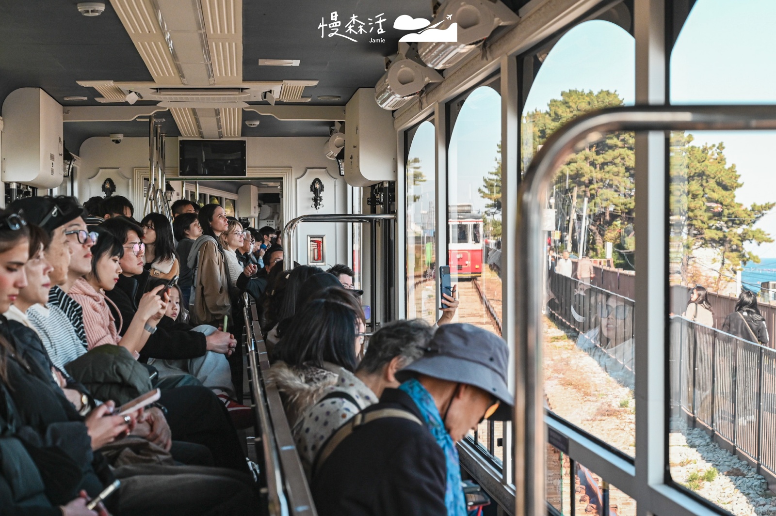 韓國釜山海雲台｜藍線公園濱海列車Blueline Park