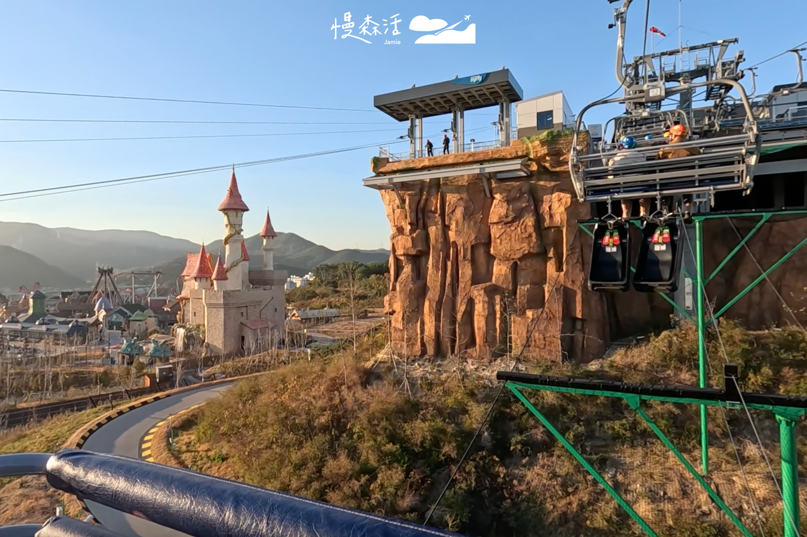 韓國釜山海雲台｜釜山天際線斜坡滑車