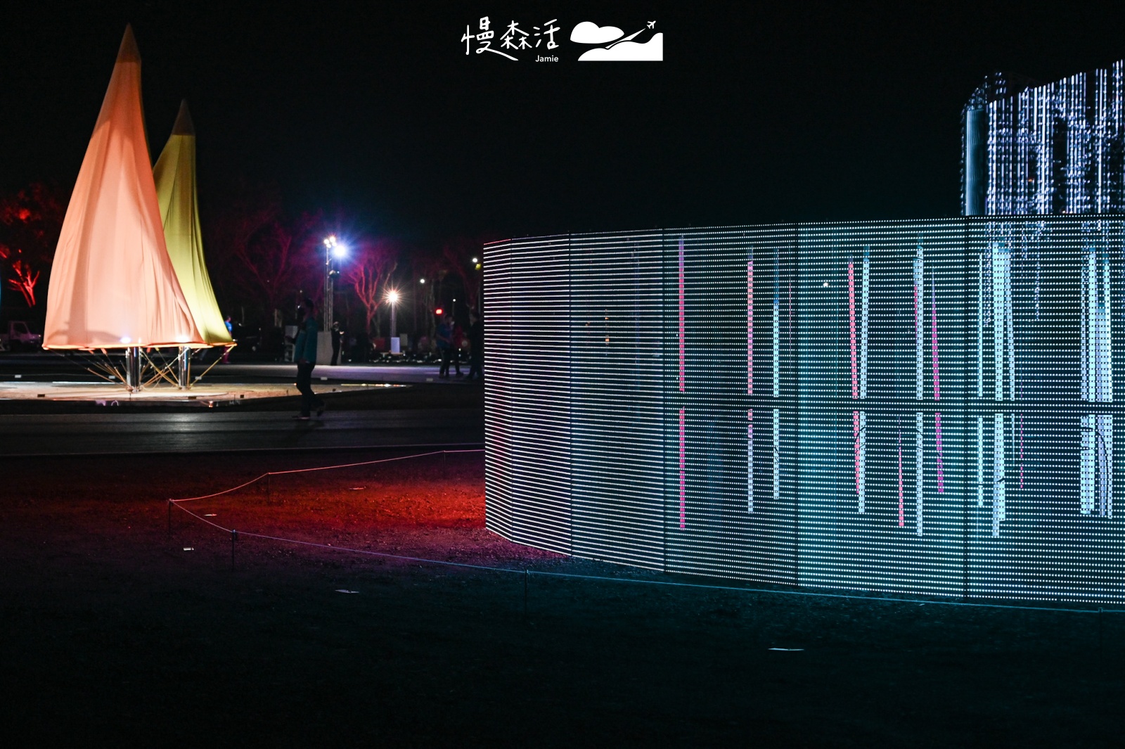 2024台灣燈會在台南 高鐵燈區 里城有光 山海之間作品