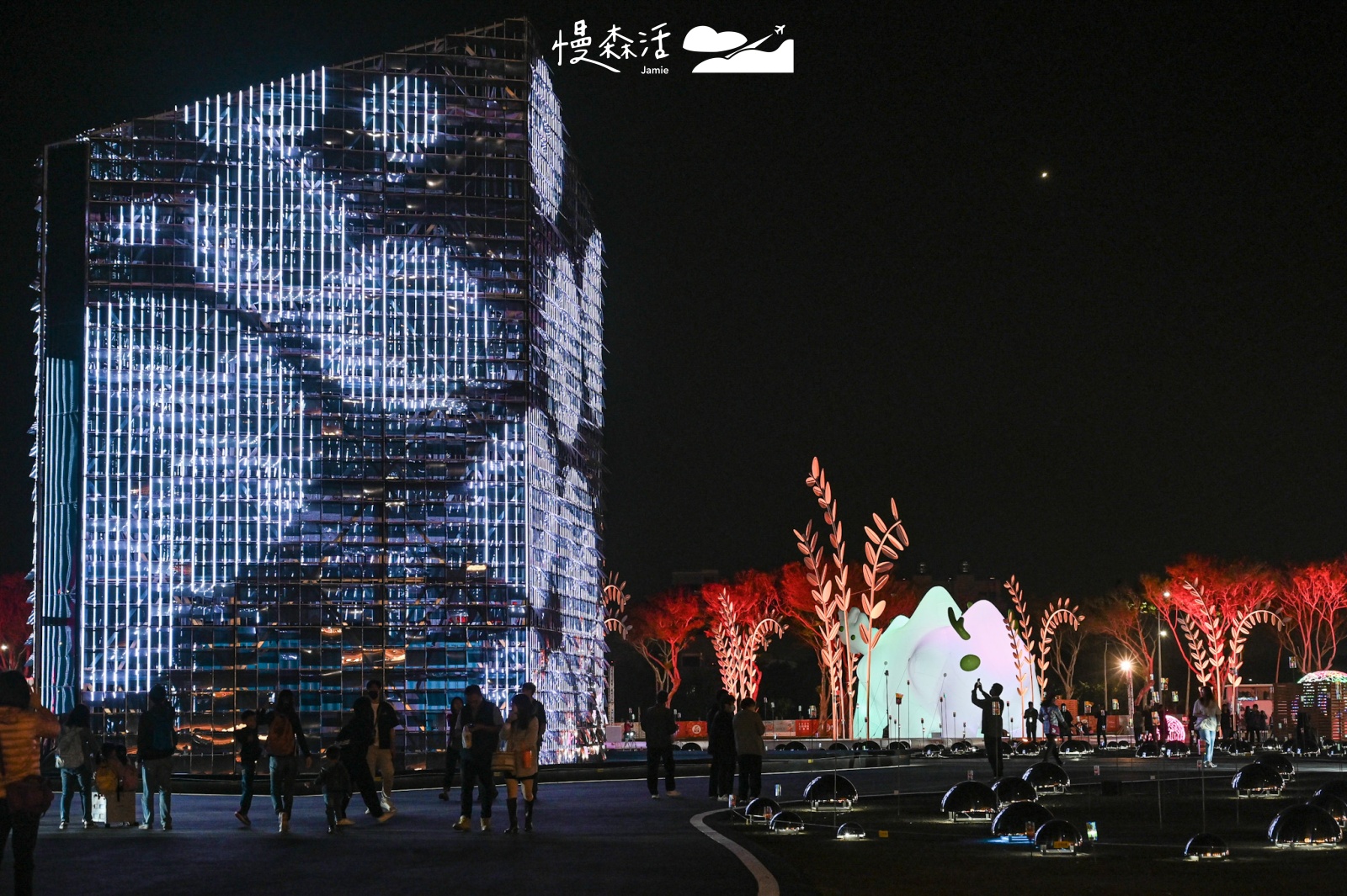 2024台灣燈會「高鐵燈區」里城有光展區♾️立方作品