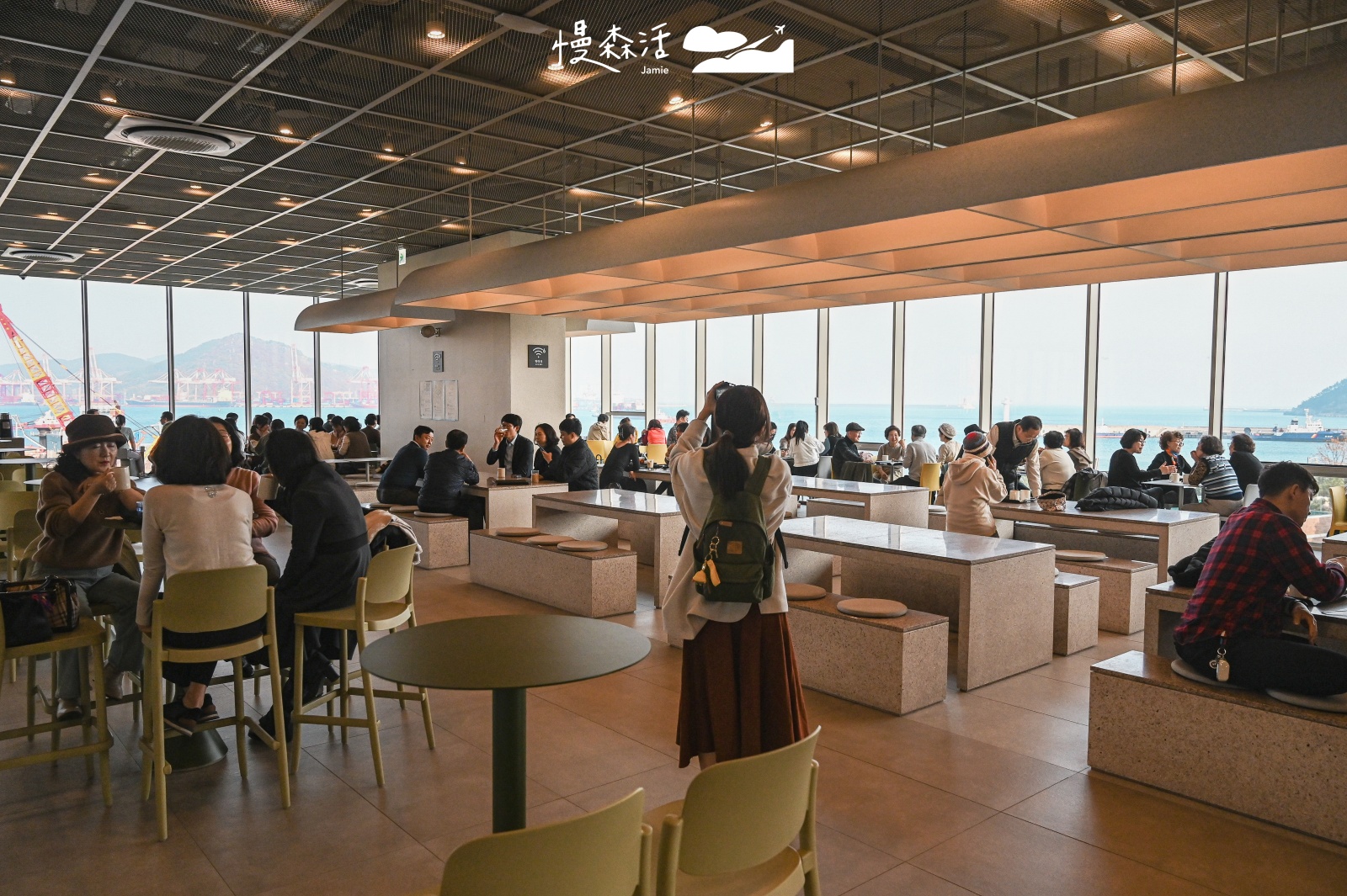 韓國釜山「P.ARK」複合式文化園區 咖啡廳