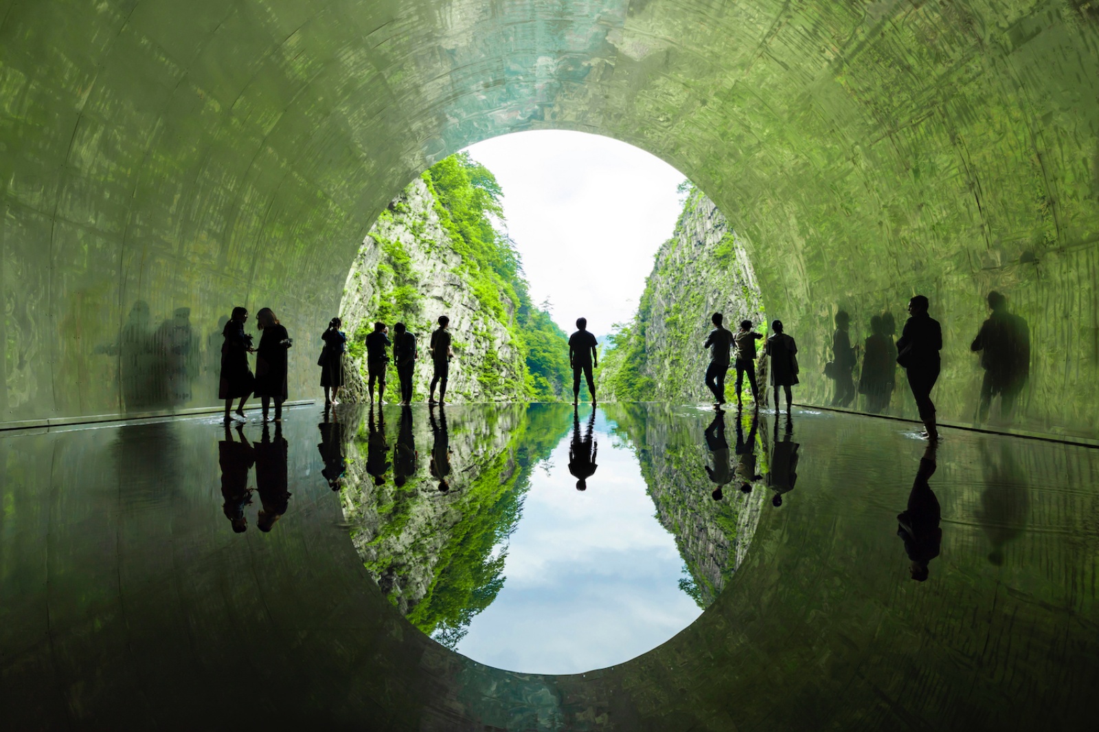 日本 2024越後妻有大地藝術祭 Ma Yansong _ MAD Architects「Tunnel of Light」photo_Nakamura Osamu