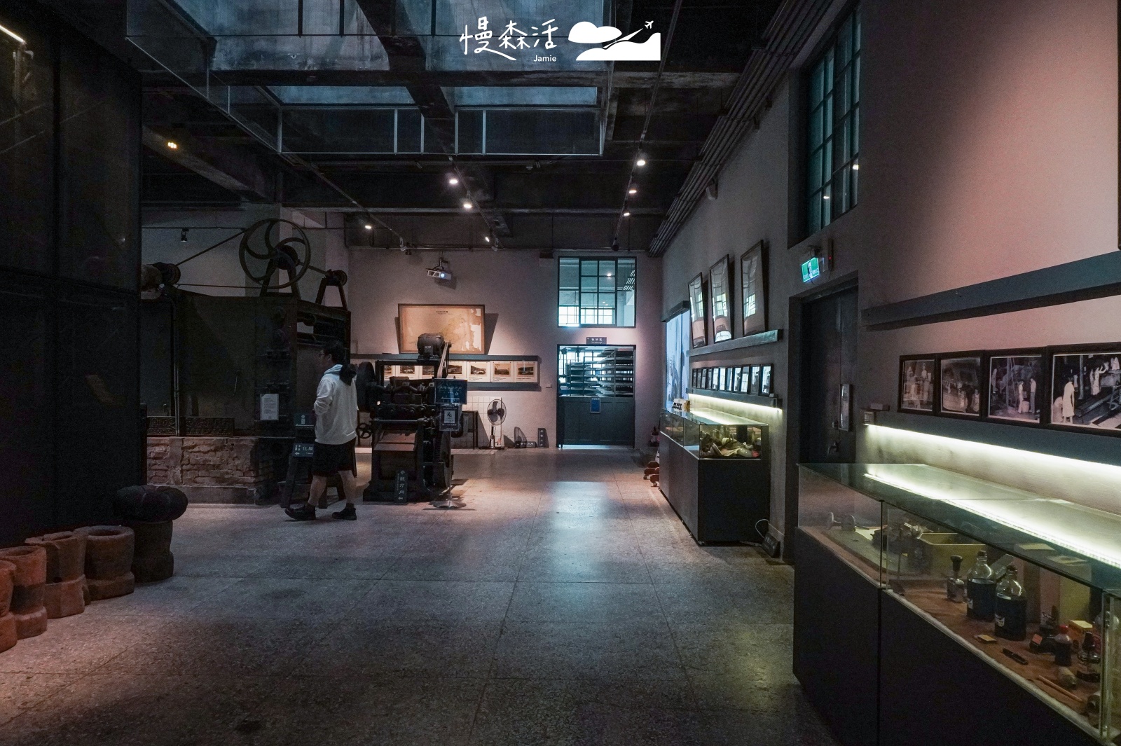 桃園市大溪區 大溪老茶廠 一樓舊製茶機具