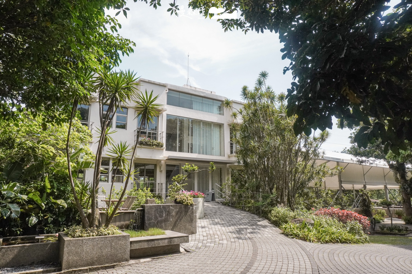 台北自然景觀咖啡茶館｜士林納美花園