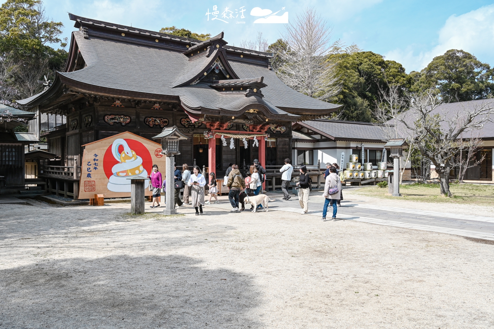 日本茨城縣 大洗磯前神社 隨神門