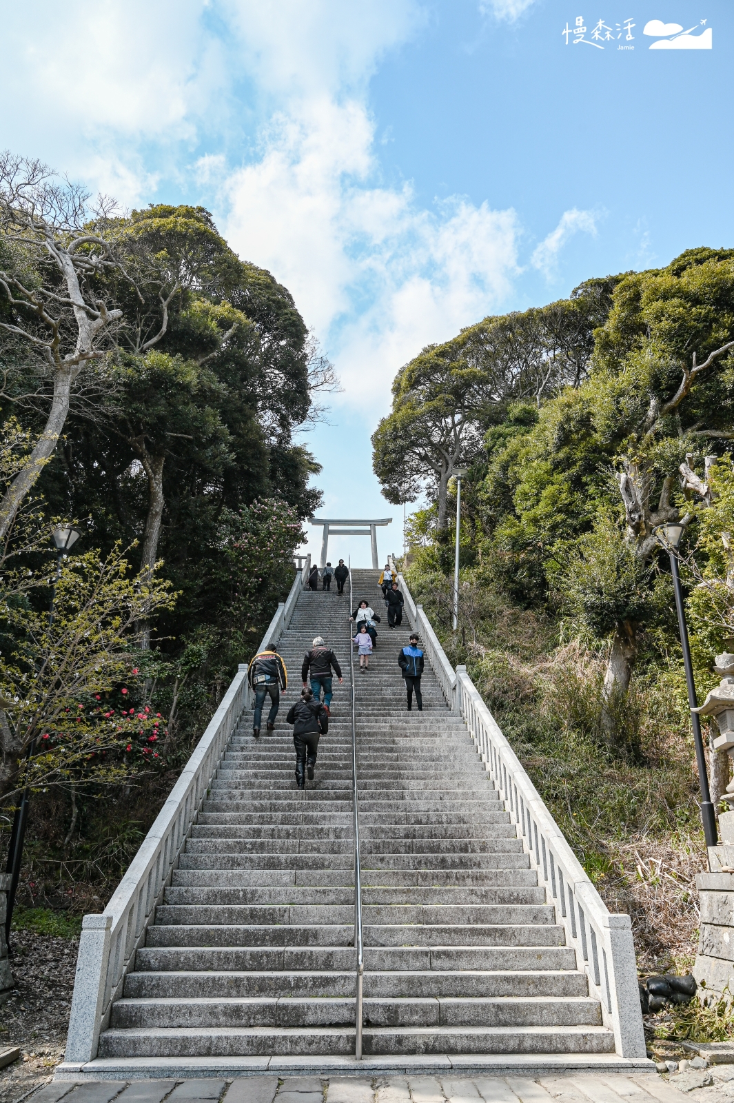 日本茨城縣 大洗磯前神社 神社前鳥居